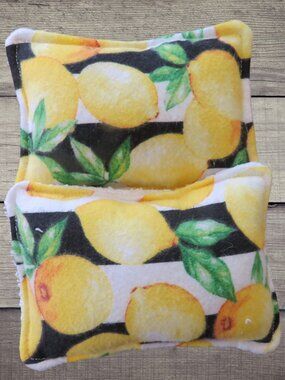 Reusable Sponge Lemon Dish Scrubby Set of 2